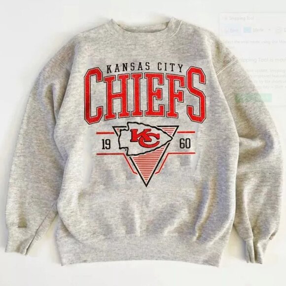 Retro Kansas City football Sweatshirt - Picture 1 of 2